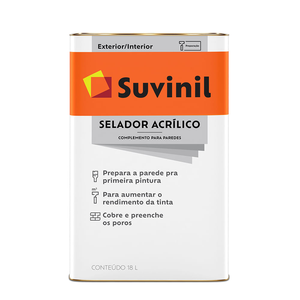 Selador Acrílico Premium 18l - SUVINIL - 18 Litros