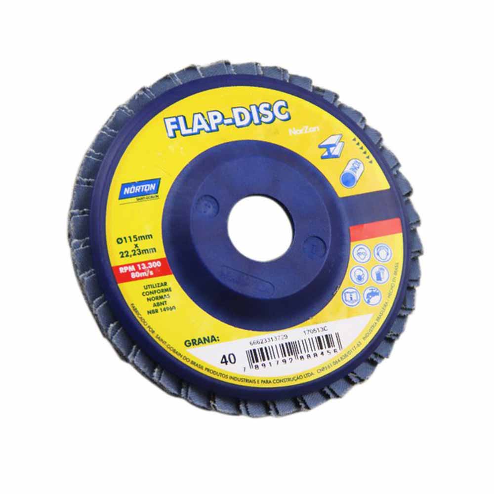 Flap Disc Evolution Norton R822 115 X 22 Politintas