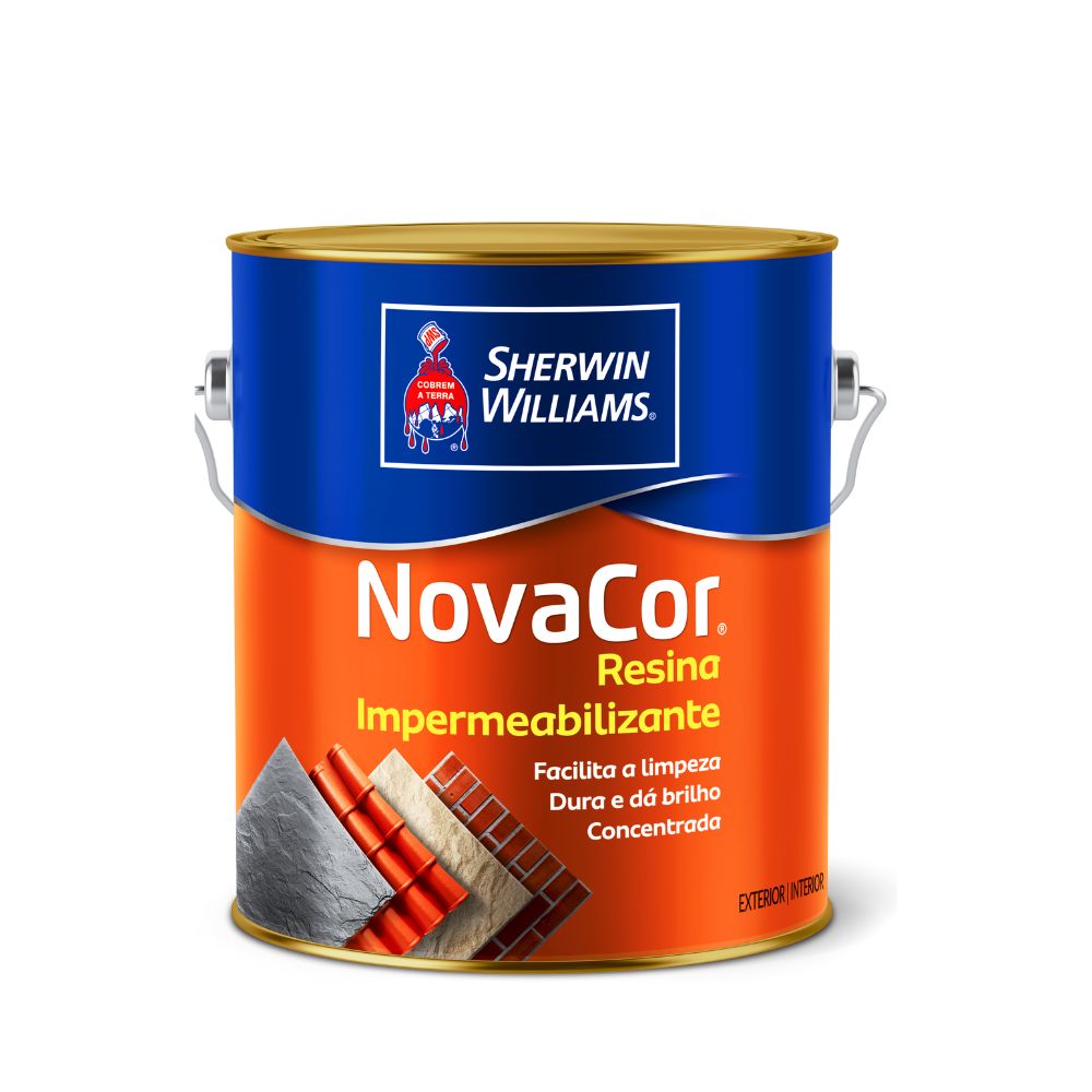 Resina Impermeabilizante Novacor 36l Sherwin Williams Politintas 5010